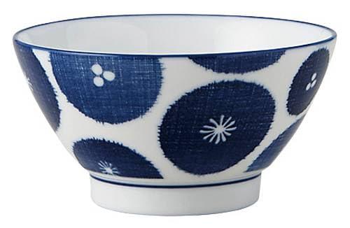 花伝 KOYO 光洋陶器 古青藍 藍花 飯碗 和食器 美濃焼 食洗機対応 日本製 56784133