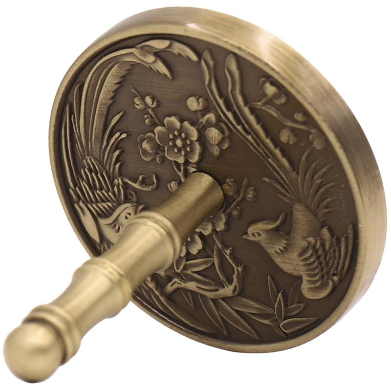 NOELAMOUR 香灰ツール 灰押さえ 銅製 灰ならし 灰かき 香炉灰 香木 お香 香道