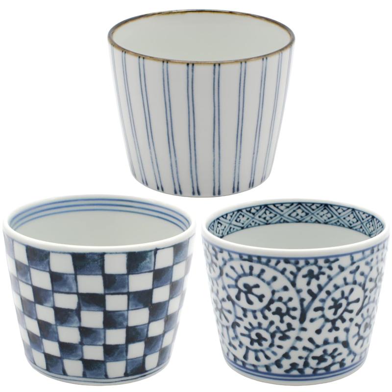 波佐見焼 絵変り 小鉢 そばちょこ そば猪口 直径約8×高さ6.5cm 和食器 磁器 電子レンジ 食洗機対応 日本製