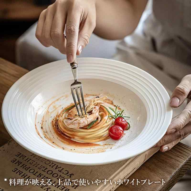Hive Mind プレート 22cm 深皿 カレー皿 パスタ皿 シチュー皿 カトラリー おしゃれ 北欧 食器 ディナープレート陶器 食洗機対応 実用的 新生活 プレゼント 贈り物