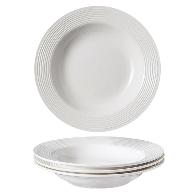 Hive Mind プレート 22cm 深皿 カレー皿 パスタ皿 シチュー皿 カトラリー おしゃれ 北欧 食器 ディナープレート陶器 食洗機対応 実用的 新生活 プレゼント 贈り物