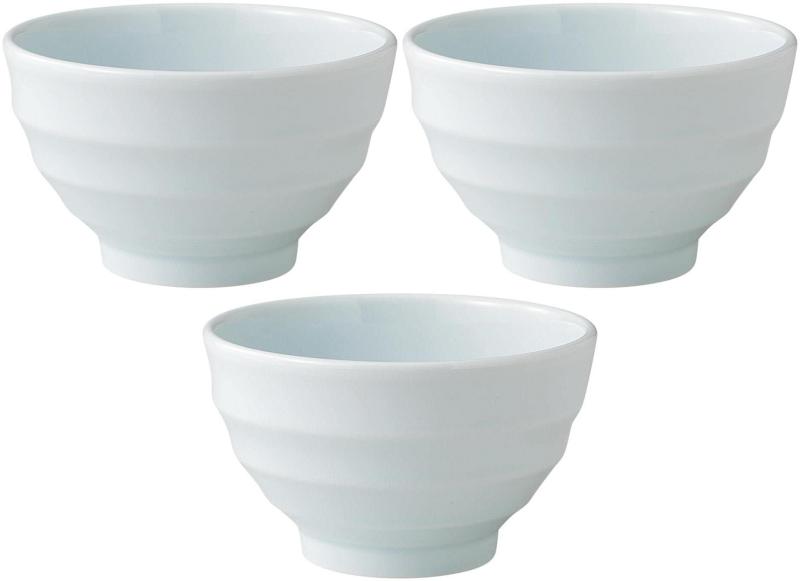 3個セット 新多用丼 13cm線段丼 青白磁 [13×8cm] 【丼】