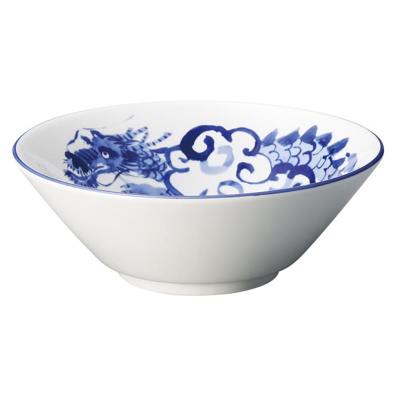 イングレーズ青龍 切立6.3丼 | 中華丼 [ 19.7 x 19.7 x 6.8cm 580g ]