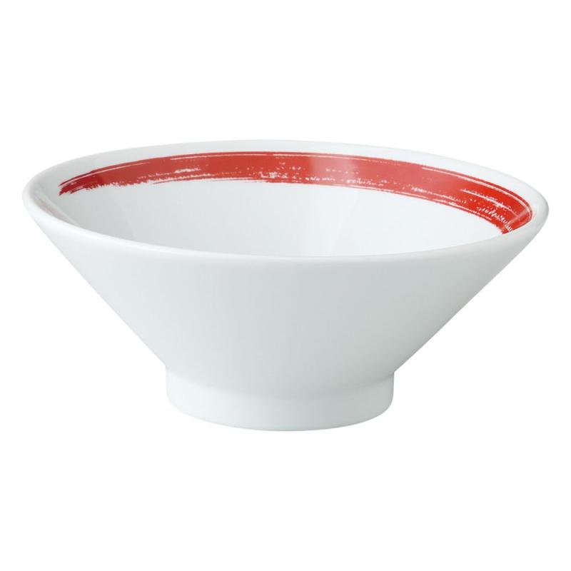 赤刷毛目 高浜反6.5丼 | 中華丼 [ 19.8 x 19.8 x 8cm 640g ]