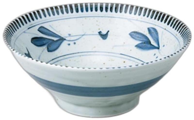 益子つた5.8そば丼 [ 17.3 x 17.3 x 7.5cm ] | そば丼 セトモノホンポ(Setomonohonpo)