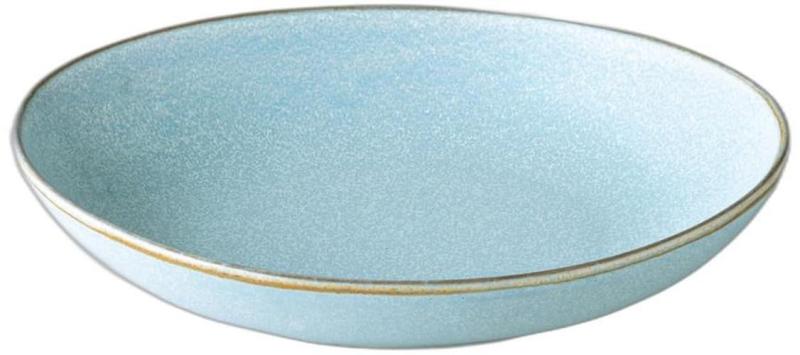 ライトブルー26cmオーバルボール [ 26.2 x 19 x 5.5cm ] | ボウル 大 セトモノホンポ(Setomonohonpo)