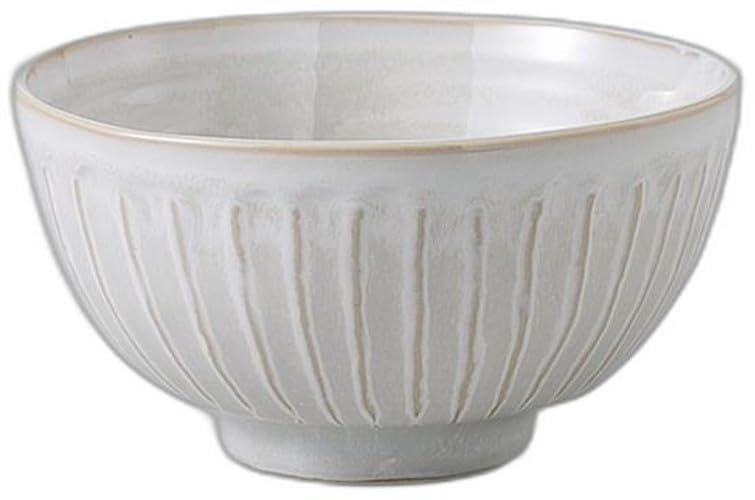 窯変粉引き削ぎたもり碗 [ 12.5 x 12.5 x 6.6cm ] | 丼（小） セトモノホンポ(Setomonohonpo)