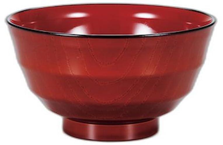 春慶 三筋木彫丼 [ 15 x 15 x 8.3cm ] | 樹脂製丼 樹脂 電子レンジ 食洗機OK セトモノホンポ(Setomonohonpo)