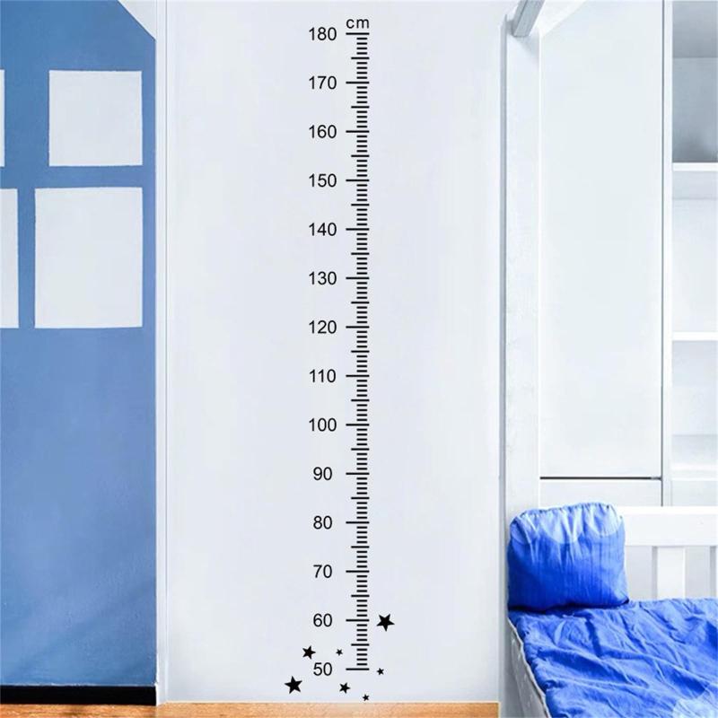 Hikosiya 子供身長計 ウォールステッカー 身長計 可愛い 輸送車 虹 星 壁紙シール インテリア 幼稚園 保育園 子供部屋 デコレーションシール カワイイ 身長測定 ステッカー DIY ウォールペーパ