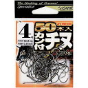 ささめ針(SASAME) 05VRT カン付チヌ フック (黒)徳用50本入 釣り針