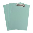 【4個セット】 クリップボード a4 バインダー クリップファイル 強力 短辺 会議用パッド 事務用品 文書整理 携帯便利 タテ型 PU材質 Eクリップ
