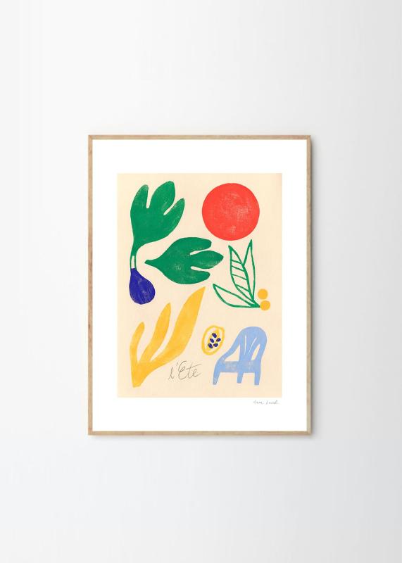 THE POSTER CLUB ポスタークラブ Summer 50×70cm Anne Laval