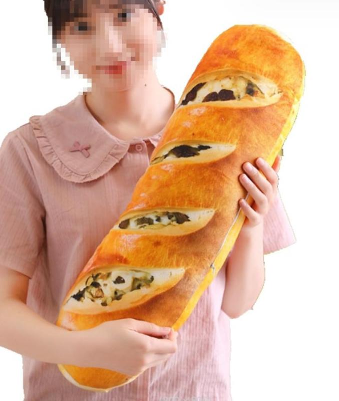 【フランスパン クッション】バケット 食パン 抱き枕 ぬいぐるみ イベント プレゼント 可愛い 萌え インスタ 朝食 パン 1011 [並行輸入品]
