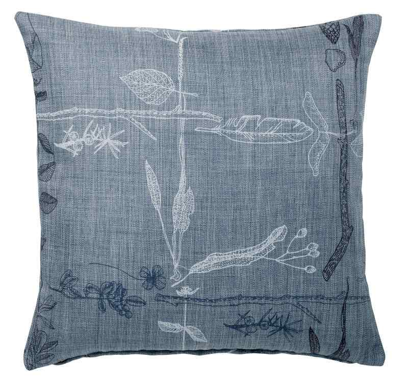 スミノエ(Suminoe) クッションカバー ブルー 45×45cm サーナヤオッリ アフターザストーム J007C 1枚入