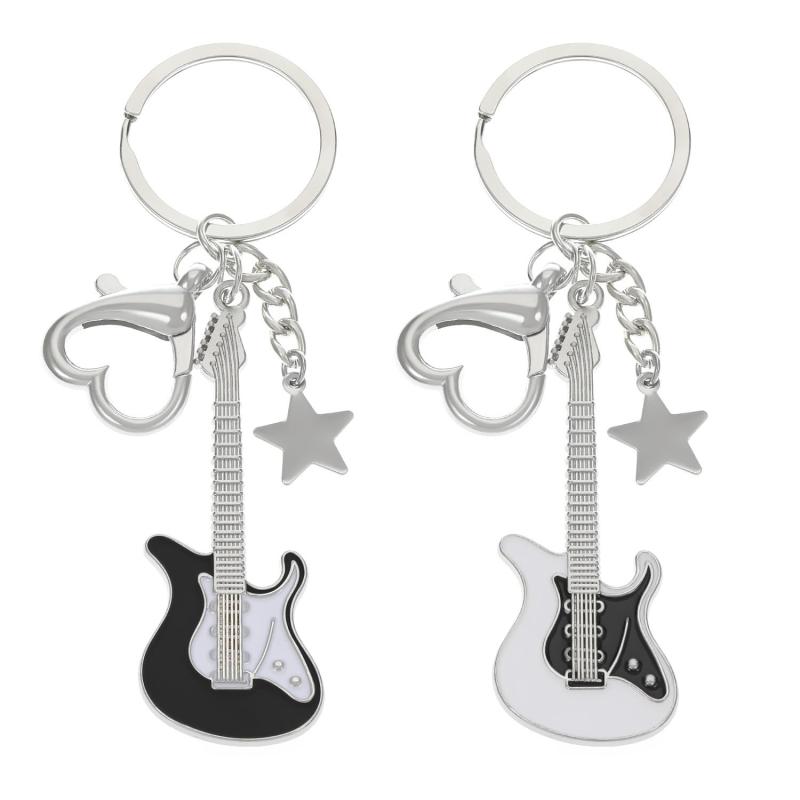 [LinnWell] Amazonブランド ペア カップルキーリング 動物 ペンダント 可愛いおしゃれ おもしろ キーリング クリスマスプレゼント誕生日 記念日プレゼント