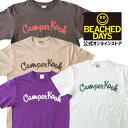 【50 OFFセール】キャンパークーク Tee ビーチドデイズ 公式 BEACHED DAYS Camper Kook Tee Tシャツ 半袖 ロゴ プリント メンズ レディース ユニセックス サーフィン サーフ