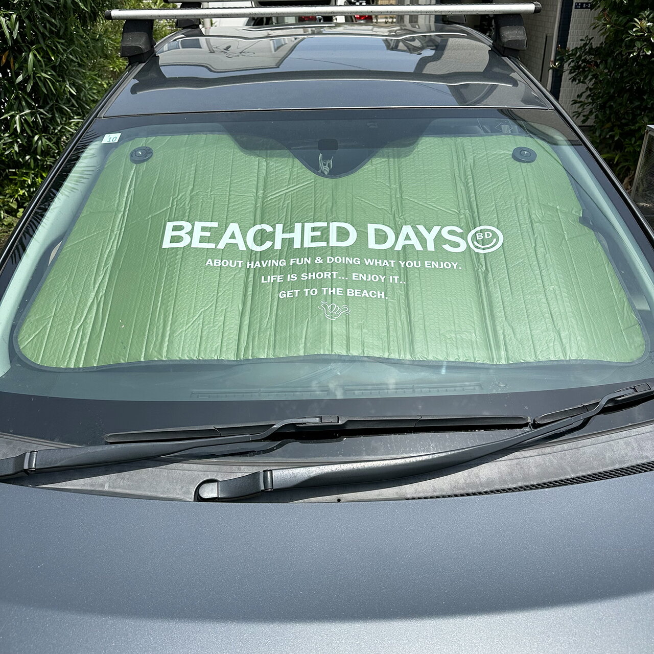 コンパクト サンシェイド ビーチドデイズ 公式 BEACHED DAYS コンパクトサンシェード 車用 日除け 日よ..