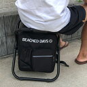 チェアーインバッグ ビーチドデイズ 公式 BEACHED DAYS Chair in Bag 折りたたみ 椅子 イス チェア 持ち運び コンパクト 脚付き リュ...
