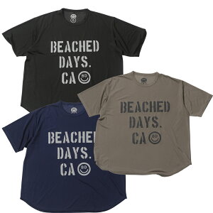 メッシュtee COOLMAX クールマックス ビーチドデイズ 公式 BEACHED DAYS 半袖 ラッシュガード 接触冷感 速乾 ドライ Tシャツ 水着 サーフT 水陸両用 サーフィン メンズ レディース ユニセックス 紫外線対策 日焼け対策 大きいサイズ ゆったり