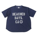 【20 OFFセール】メッシュtee COOLMAX クールマックス ビーチドデイズ 公式 BEACHEDDAYS 半袖 ラッシュガード 接触冷感 速乾 ドライ Tシャツ 水着 サーフT 水陸両用 サーフィン メンズ レディース ユニセックス 紫外線対策 日焼け対策 大きいサイズ ゆったり