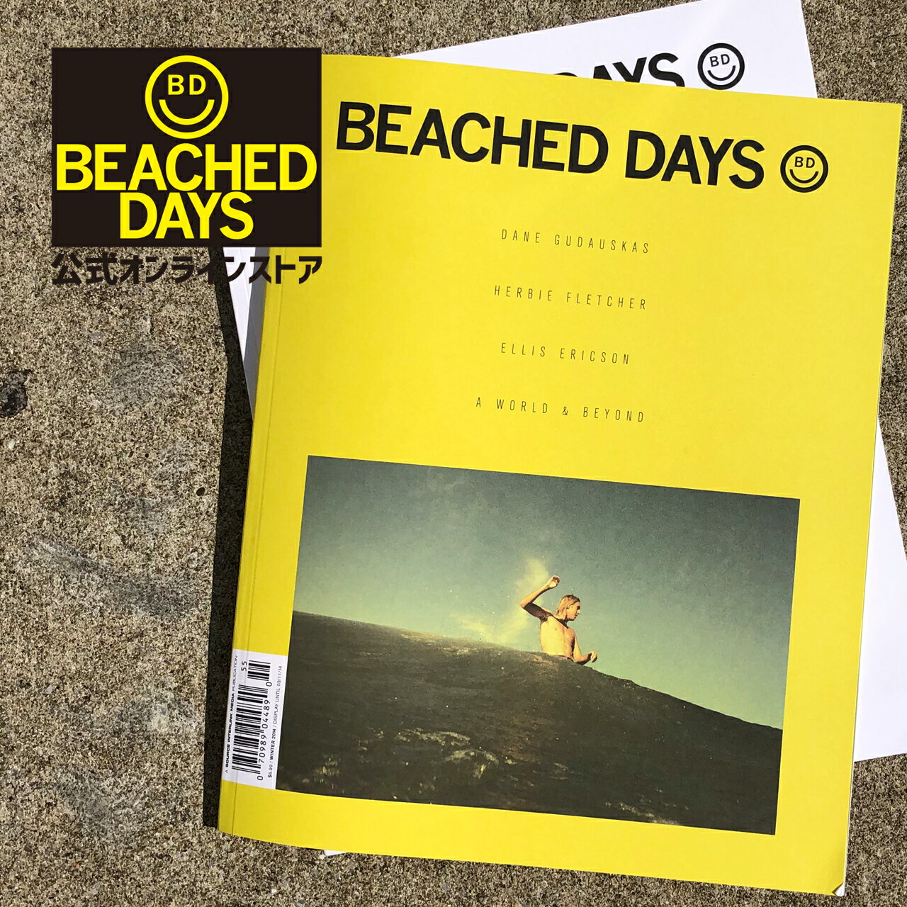 ビーチドデイズマガジンVol.4 ビーチドデイズ 公式 BEACHED DAYS Magazine Vol.4 雑誌 ミッチアブシャー カルチャーマガジン ペーパーメディア 再販なし