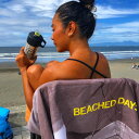 マイクロファイバー タオル ビーチドデイズ 公式 BEACHED DAYS Microfiber Towel ビーチタオル サーフィン 大判 速乾 砂がつかない おしゃれ かわいい バスタオル 海水浴 プール アウトドア キャンプ 吸水タオル 速乾性タオル 軽量 グッズ 3