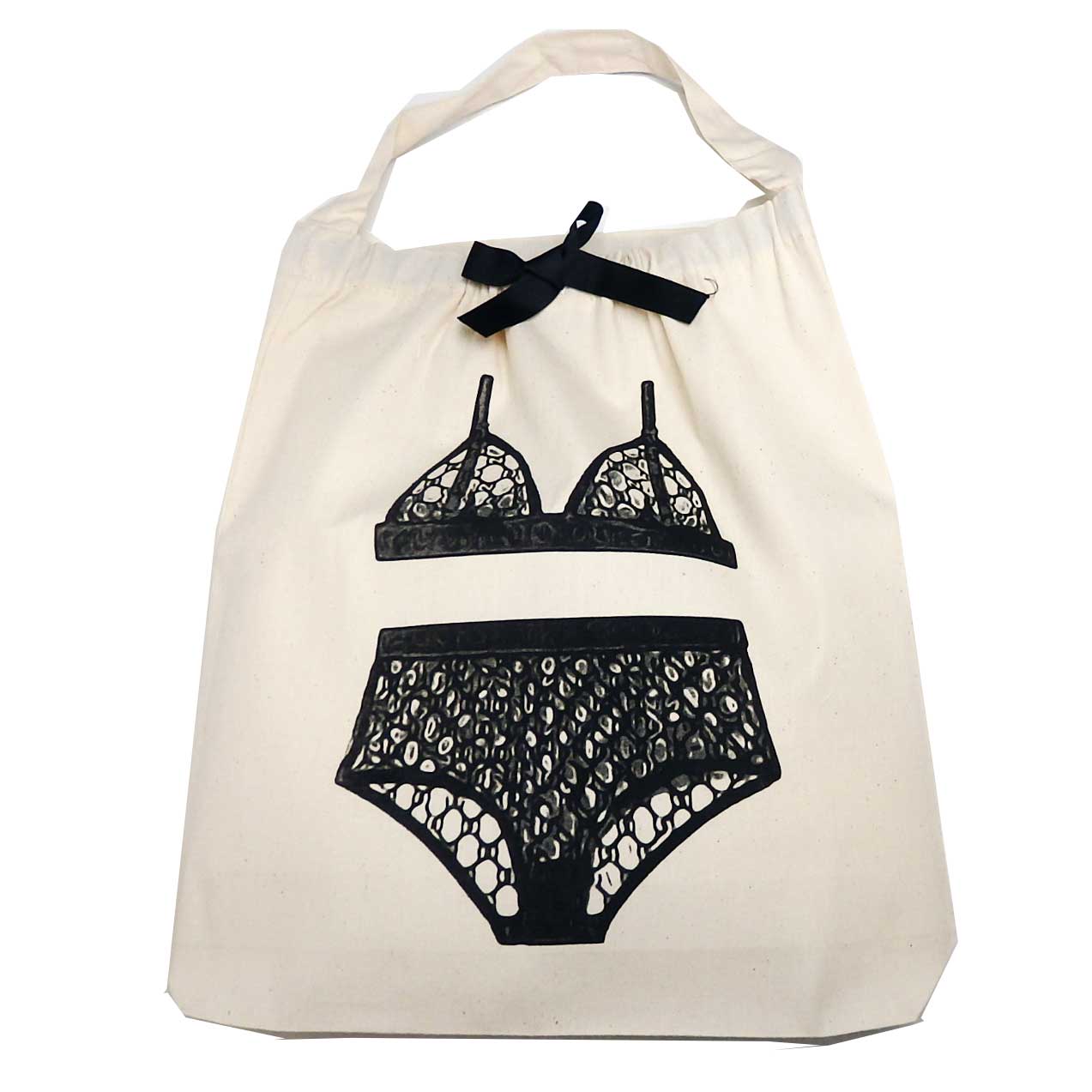 Bag-all ニューヨーク発　コットンLondon Lingerie Organizing bag