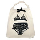 Bag-all ニューヨーク発　コットンLondon Lingerie Organizing bag