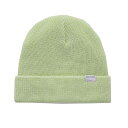 【送料無料】【あす楽】 BANKS JOURNAL( バンクスジャーナル)BE0065 PRIMARY-BEANIE (MENS)プライマリー ビーニー ニットキャップ GTE GREEN TEA ライトグリーン メンズ ワンサイズ
