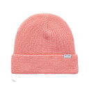 【送料無料】【あす楽】 BANKS JOURNAL( バンクスジャーナル)BE0065 PRIMARY-BEANIE (MENS)プライマリー ビーニー ニットキャップ RST ROSE TEA ライトピンク メンズ ワンサイズ