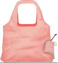 【送料無料】【あす楽】Chico-Bag チコバッグ VSCS Coral Strip Reusable Bags,Packs &Totes That Stuff into A Built-in Pouch VITA PRINTS カラビナ付きコンパクトエコバッグ マザーバッグ フォルダーバッグ