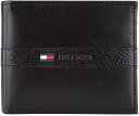 【送料無料】 TOMMY HILFIGER(トミーヒルフィガー)31TL25X001 yen billfold with coin purse & valet 二つ折り小銭入れ付き財布 オールレザー 001 ブラック ユニセックス 贈り物 プレゼント オリジナルギフトボックス入り(4)