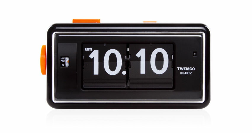 ������̵����TWEMCO �ʥȥ����󥳡�AL-30 FLIP ALARM TABLE CLOCK �ե�å� ���顼�� �ơ��֥륯���å� ���顼���դ��ֻ���