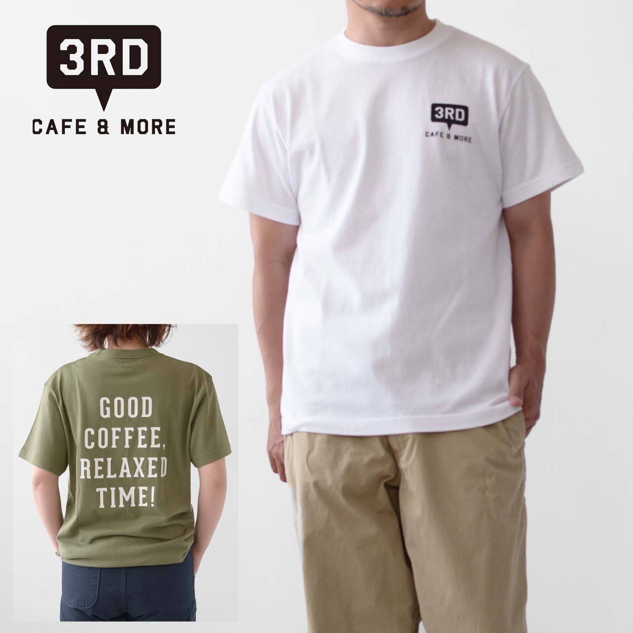 3RD [서드] 3RD LOGO S/S TEE [TEE-SS-0001] 서드 로고 쇼트 슬리브 T셔츠·반소매 T셔츠·카페·캠프·아웃도어·MEN'S/LADY'S [2022SS]
