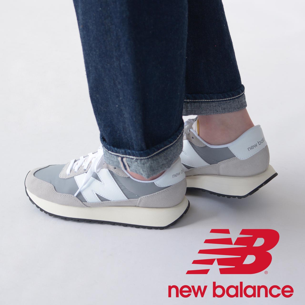 New Balance [ニューバランス] 237 RCS [MS237 RCS] スニーカー・正規販売店・デカロゴ・ビッグロゴ・MEN'S/LADY'S [2023SS]