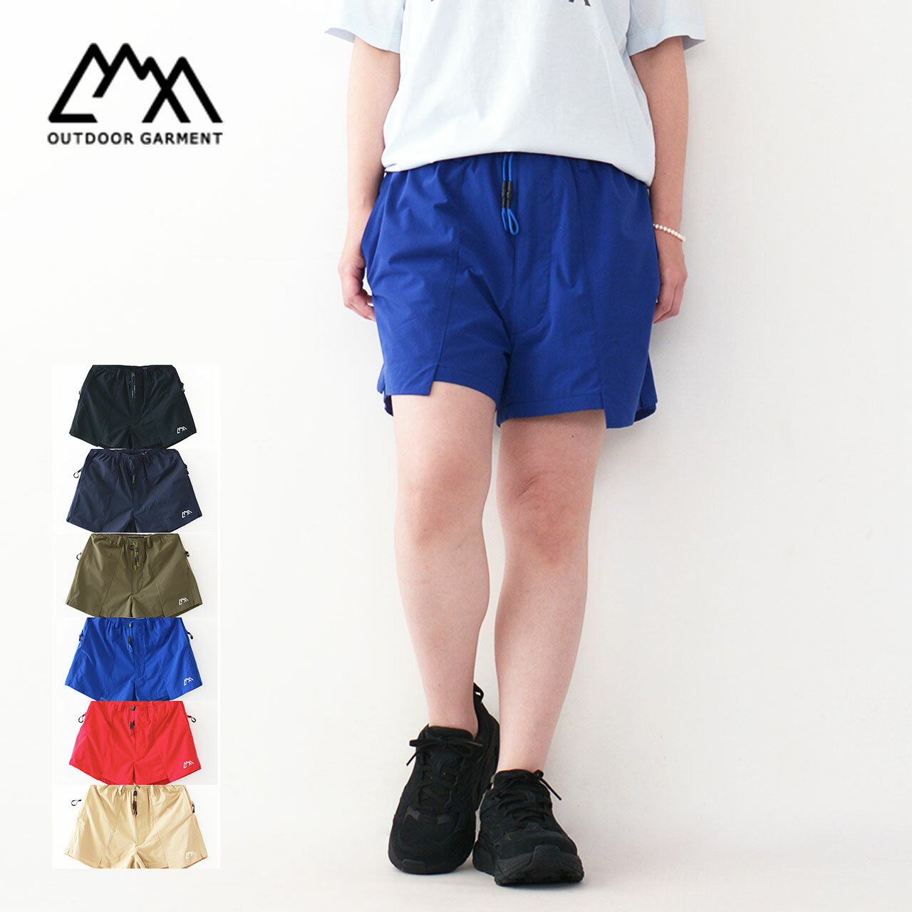 CMF OUTDOOR GARMENT コムフィアウトドアガーメント BUG SHORTS CMF2401-P09C バグショーツ ナイロンショーツ ハーフパンツ キャンプ アウトドア アクティビティ MEN 039 S / LADY 039 S 2024SS