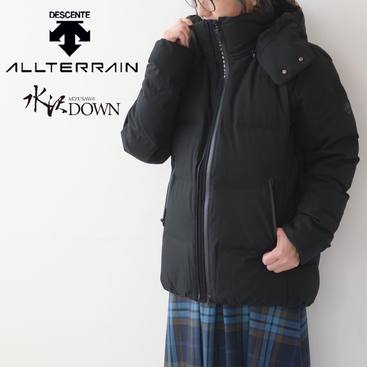 DESCENTE ALLTERRAIN [デサントオルテライン]「ANCHOR」 MIZUSAWA DOWN JACKET 31U [DAMWGK31U/m-anchor] 水沢ダウン「アンカー」【ギャランティーカード付き】ダウンジャケット・ダウンパーカー・MEN'S [2023AW]