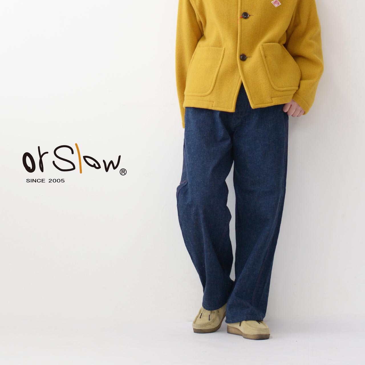 orslow オアスロウ 1930 039 S PAINTER PANTS 00-5126-81 1930 039 S ペインターパンツ ペインターパンツ ワイドストレート LADY 039 S 2023AW