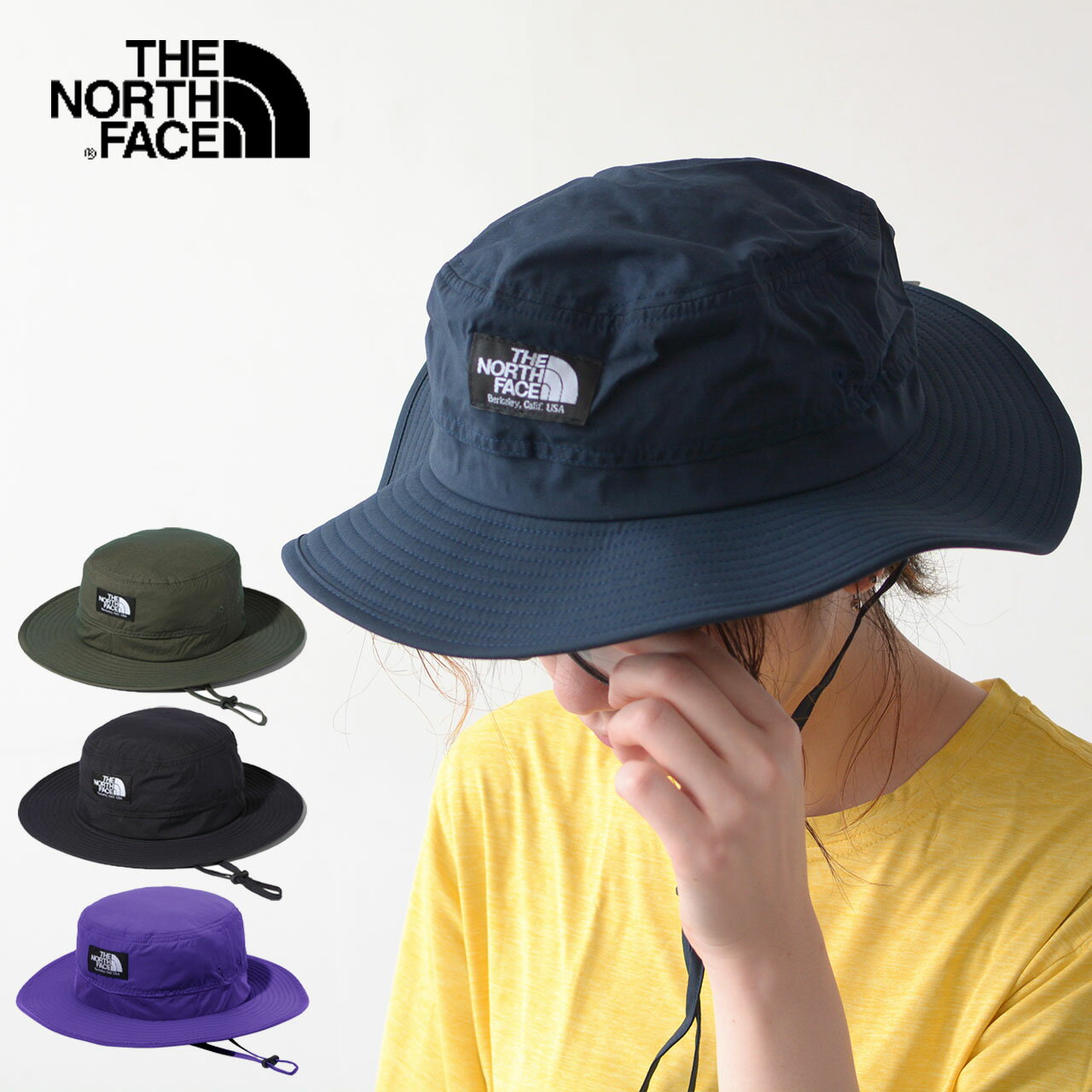 楽天Beacle（ビークル）THE NORTH FACE [ザ ノースフェイス正規代理店] Horizon Hat [NN02336] ホライズンハット ・ツバ広ハット・ガーデニング・ブーニーハット・フェス・日よけ帽子・旅行 MEN'S/LADY'S/UNISEX [2024SS]