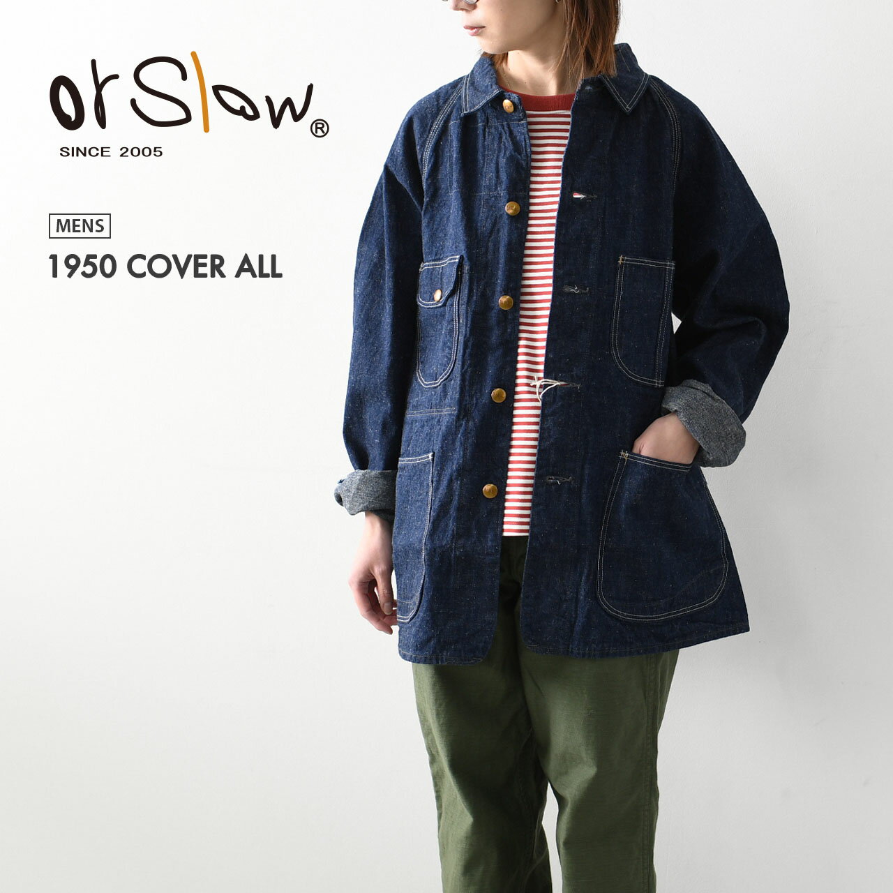 楽天市場】orslow カバーオール 1950(メンズファッション)の通販 楽天市場】orslow カバーオール 1950(メンズファッション)の通販