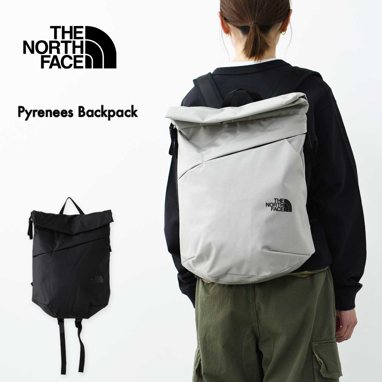 THE NORTH FACE [ザ ノースフェイス正規代理店] Pyrenees Backpack [NM82506] ピレネーバックパック・リュック・バックパック・ナイロンリュック・MEN'S / LADY'S [2026SS]