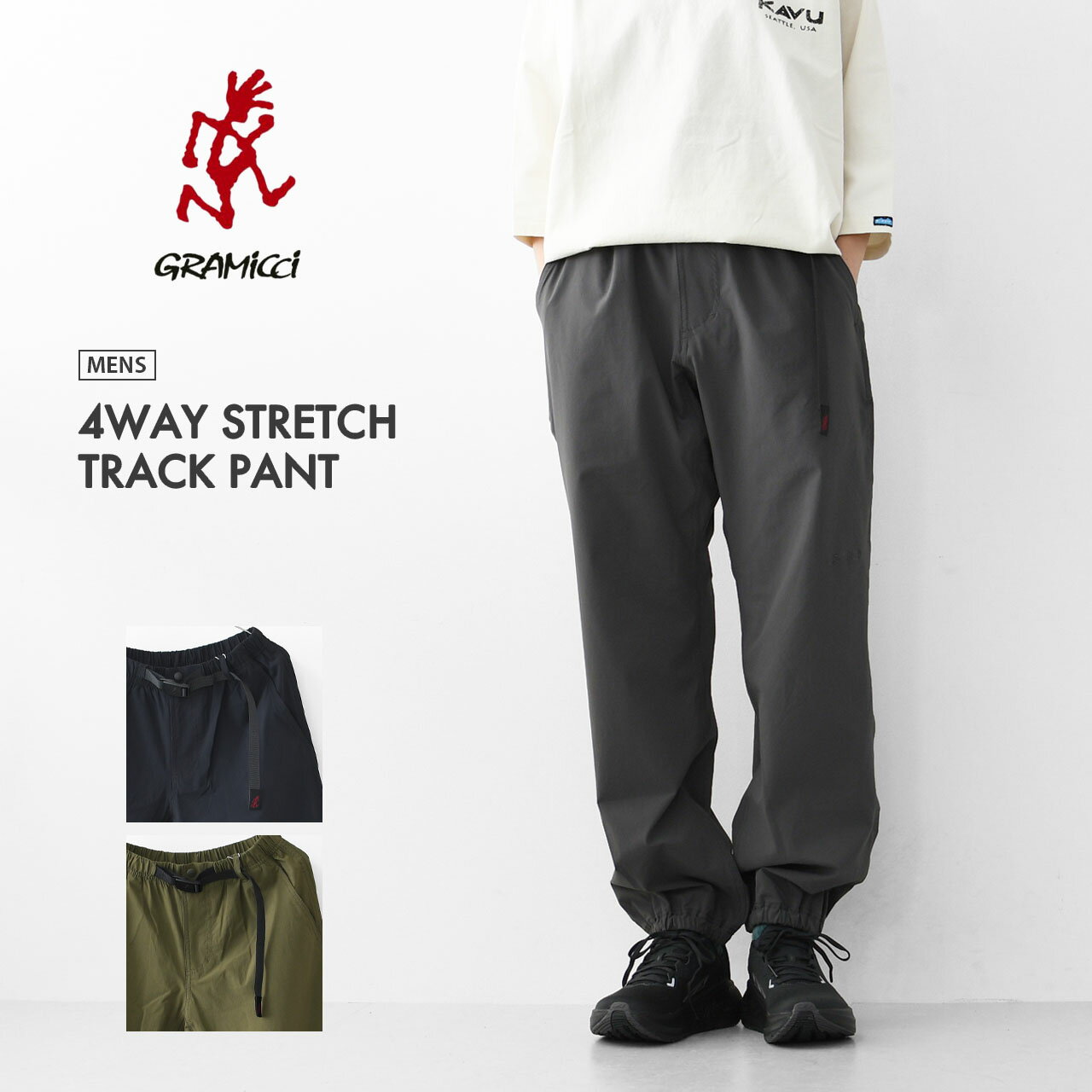 GRAMICCI [ߥ] 4WAY STRETCH TRACK PANT [GMP4-FJP12] 4WAYȥåȥåѥġ...