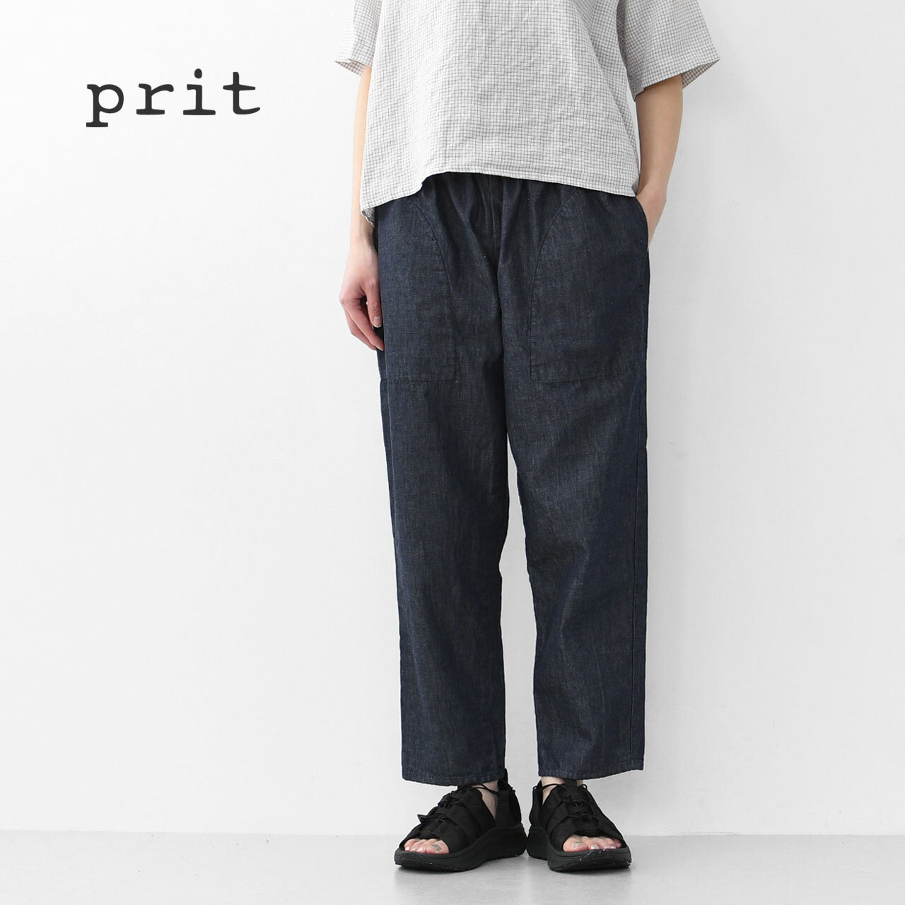 楽天市場】【動画あり】 prit(プリット)コットンリネンカツラギ