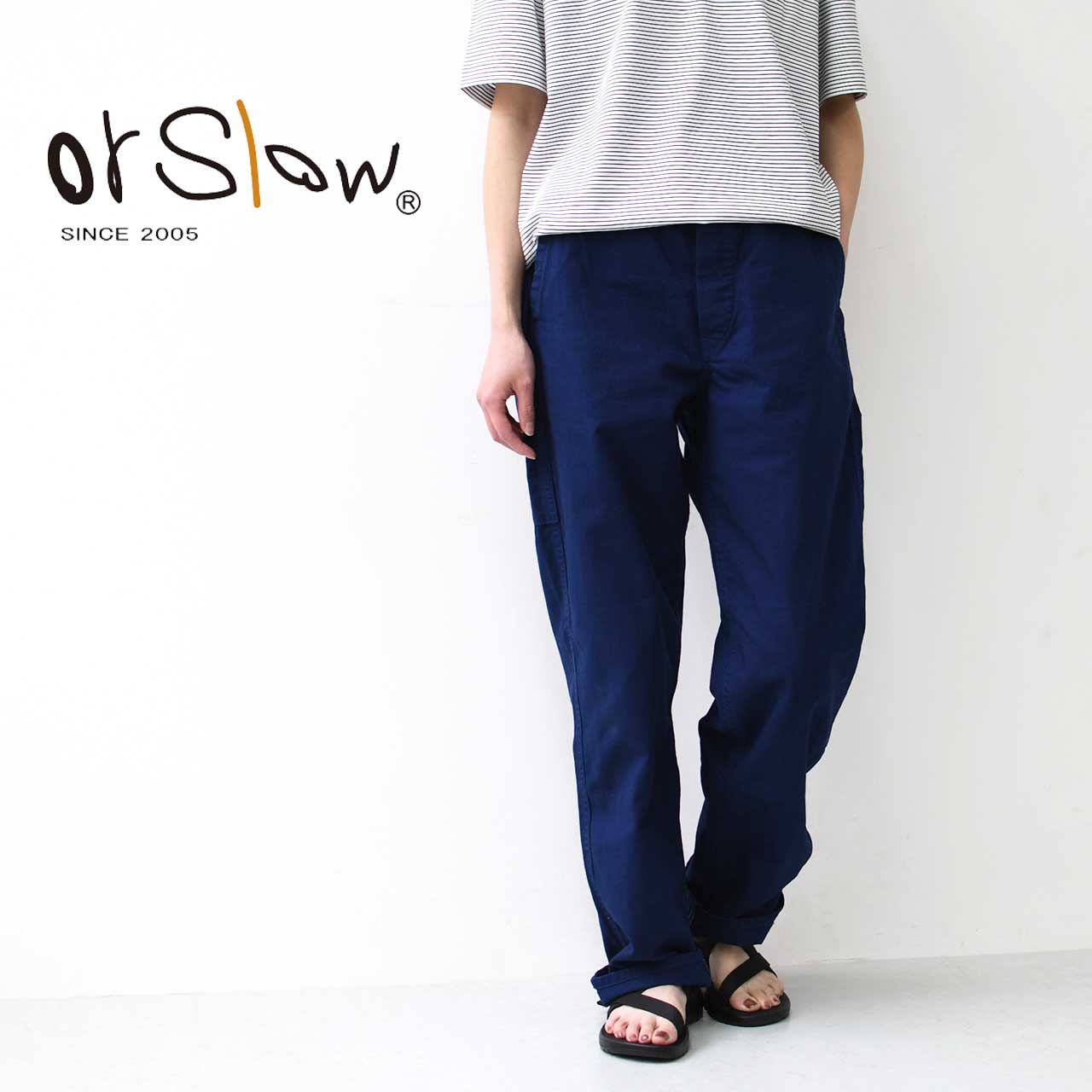orslow[] FRENCH WORK PANTS/եѥ [03-5000-03]Х֥ cotton he...