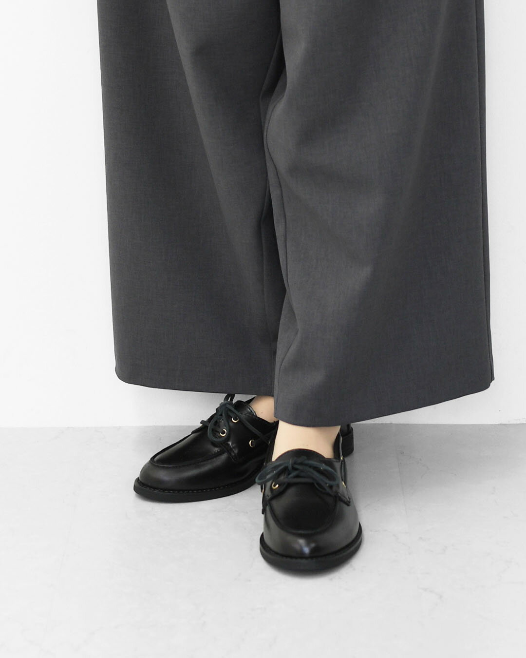 ��SALE 30%OFF��ENESS [���ͥ�] COW LEATHER MOCCASIN [ST-1119] �����쥶���⥫���󡦵��ס���ǥ��������������ե������⥫���󥷥塼�� �������ꥢ����LADY'S [2025AW]