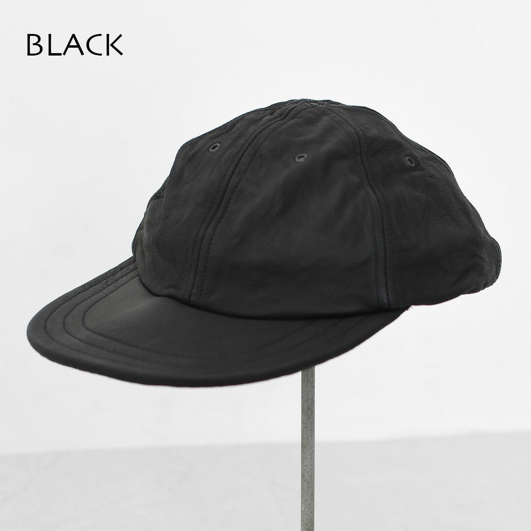 【SALE 30%OFF】DECHO [デコー] LEATHER 6 PANEL CAP [9-6AD25] レザー6パネルキャ...
