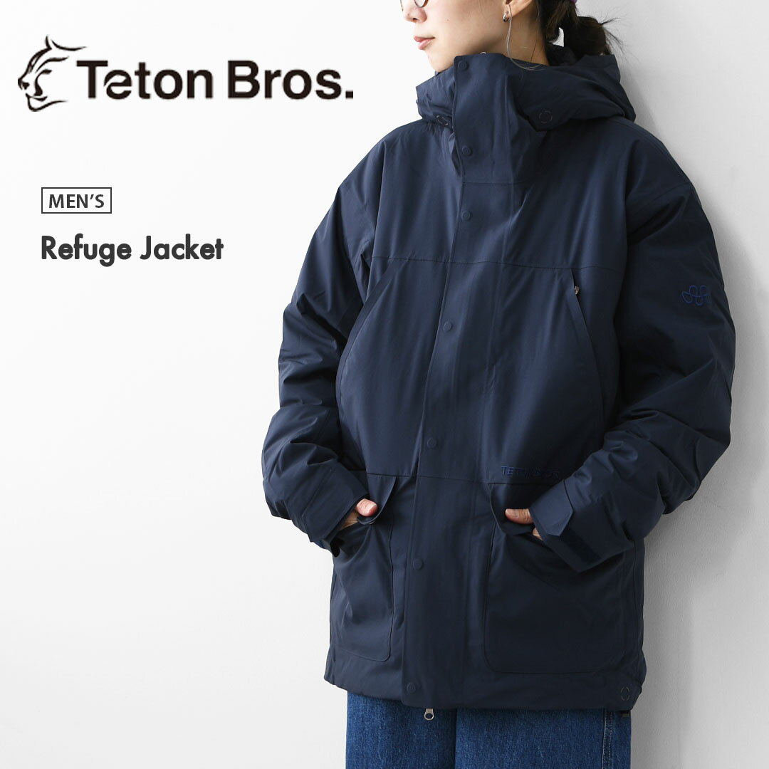 TETON BROS. [ティートンブロス] Refuge Jacket [TB253-030] レフュージジャケット・ジャケット・アウター・ウインドブレイカー・登山・ハイキング・MEN'S / LADY'S [2025AW]