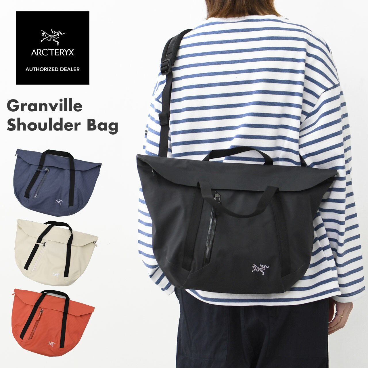 ARC 039 TERYX アークテリクス正規代理店 Granville Shoulder Bag X000009623 グランヴィル ショルダー バッグ トートバッグ ショルダーバッグ 耐久 軽量 MEN 039 S/LADY 039 S 2026SS