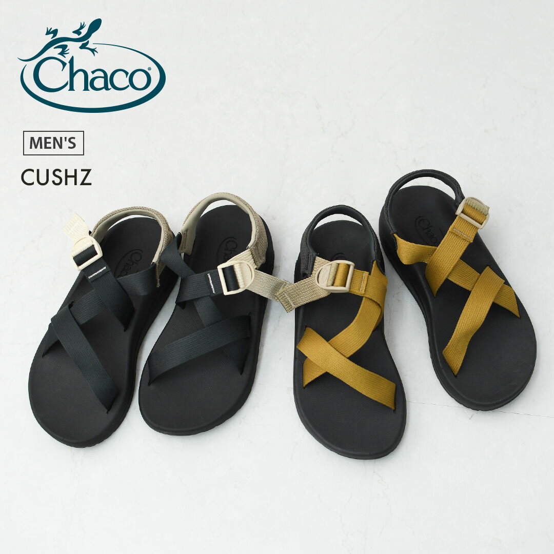 Chaco [チャコ] Ms CUSHZ [12366183] メンズ クッシュZ・サンダル・アウトドアサンダル・ストラップサンダル・スポーツサンダル・コンフォートサンダル・クッション性・キャンプ・ 海・川・水遊び・MEN'S [2026SS]