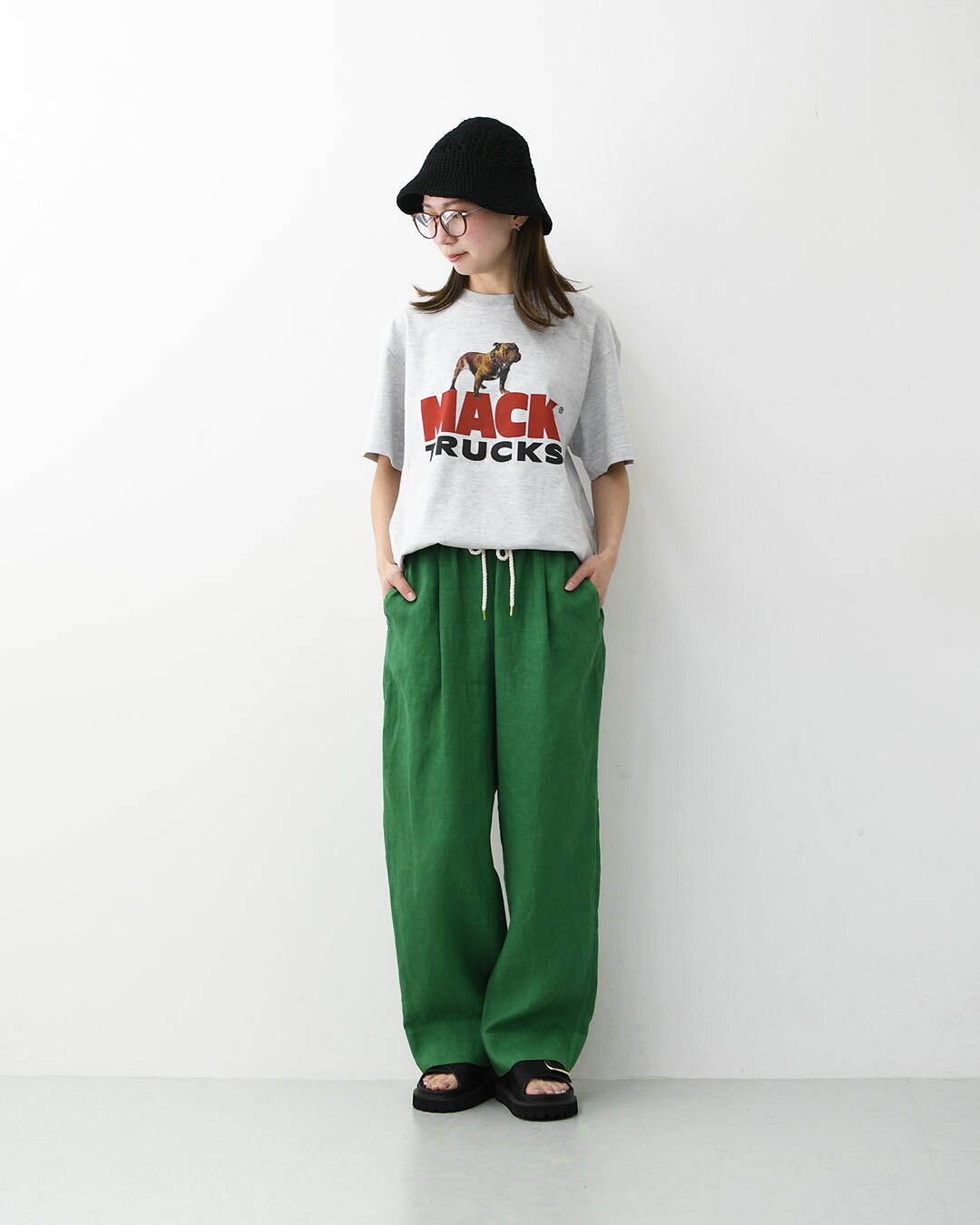 【SALE 30%OFF】MICA&DEAL [マイカアンドディール] garment dyed linen pt [0126203131] ガーメント ダイド リネン パンツ・製品染めリネンイージーパンツ・リネンパンツ・イージーパンツ・LADY'S [2026SS] beacle-10004272 Beacle(ビークル) サンプル画像2
